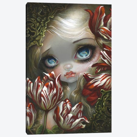 The Language Of Flowers IV Canvas Print #JGF149} by Jasmine Becket-Griffith Canvas Art