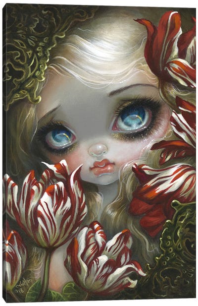 The Language Of Flowers IV Canvas Art Print - Jasmine Becket-Griffith