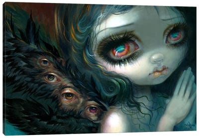 All Seeing Canvas Art Print - Jasmine Becket-Griffith