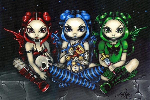 Witches: Wicked Tricksy And False by Jasmine Becket-Griffith