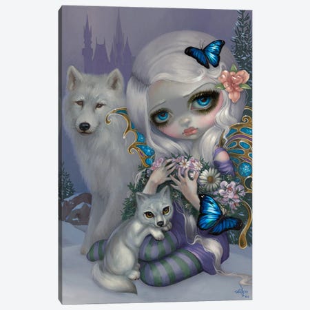 Winter Canvas Print #JGF169} by Jasmine Becket-Griffith Canvas Wall Art