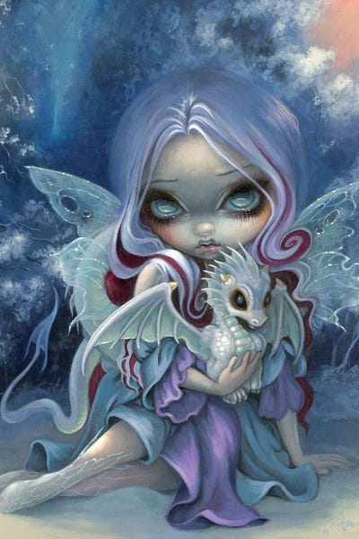 Dragons: Wintry Dragonling by Jasmine Becket-Griffith