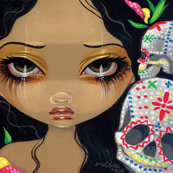 Skulls: Faces Of Faery XXXV by Jasmine Becket-Griffith