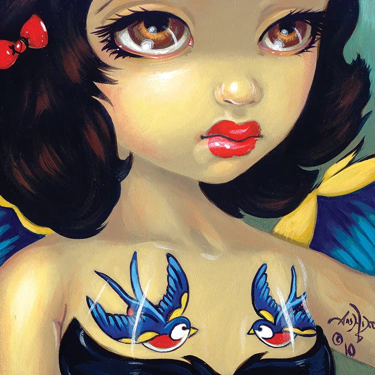Faces Of Faery CV by Jasmine Becket-Griffith wall art