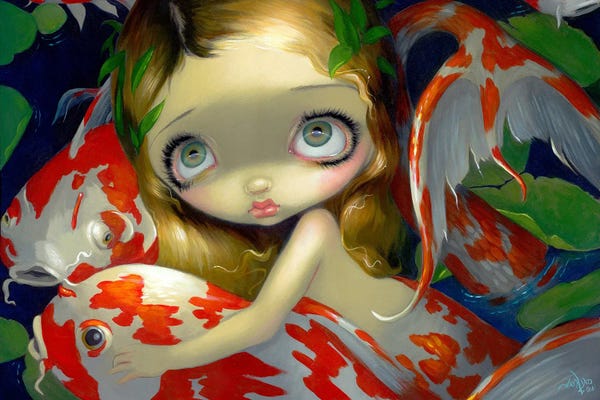 Koi: Amongst The Koi by Jasmine Becket-Griffith