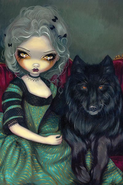Wolves: Loup Garou Noir by Jasmine Becket-Griffith