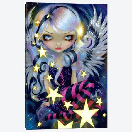 Angel Of Starlight Canvas Print #JGF20} by Jasmine Becket-Griffith Canvas Art Print