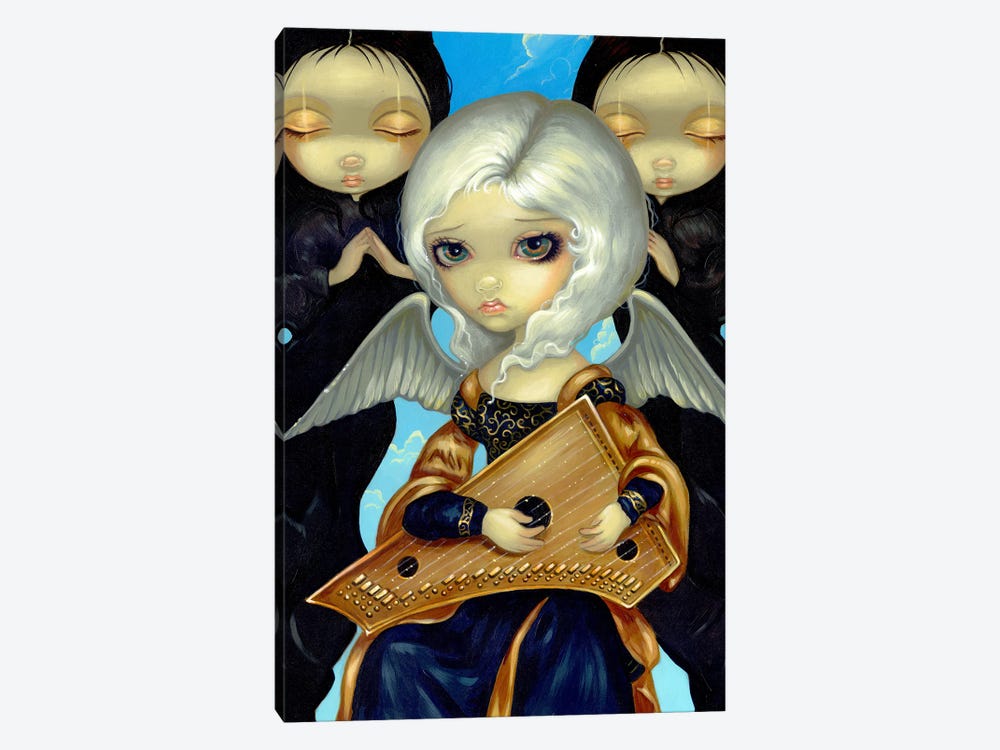 Angel With A Psaltery by Jasmine Becket-Griffith 1-piece Canvas Art