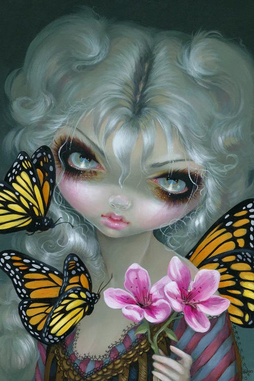 Attracting Butterflies by Jasmine Becket-Griffith wall art