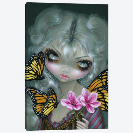 Attracting Butterflies Canvas Print #JGF24} by Jasmine Becket-Griffith Canvas Wall Art