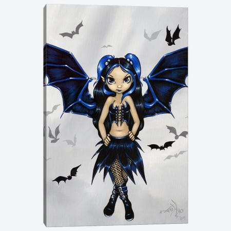 Bat Wings Canvas Print #JGF30} by Jasmine Becket-Griffith Canvas Artwork