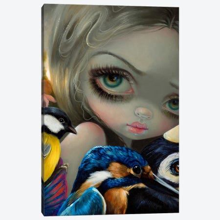 Birdsong I Canvas Print #JGF32} by Jasmine Becket-Griffith Canvas Wall Art