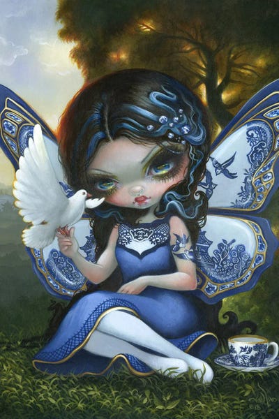 Smalt: Blue Willow Fairy by Jasmine Becket-Griffith