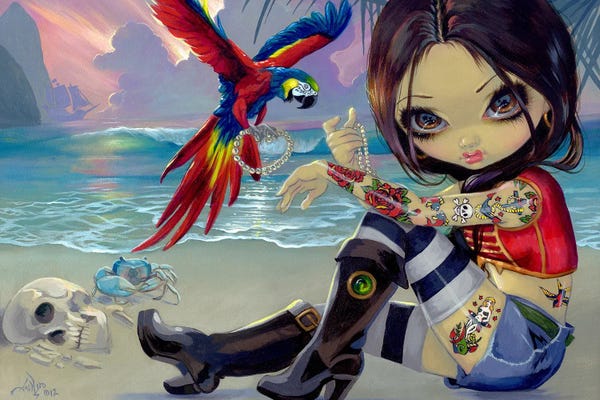 Boots: Bootstrap Betsy by Jasmine Becket-Griffith