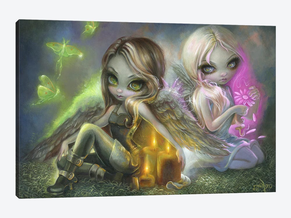 Bright Candles Burn Fast by Jasmine Becket-Griffith 1-piece Art Print