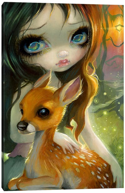 Brother And Sister Canvas Art Print - Jasmine Becket-Griffith