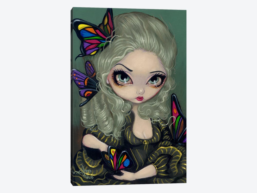 Butterflies In My Hair by Jasmine Becket-Griffith 1-piece Canvas Wall Art