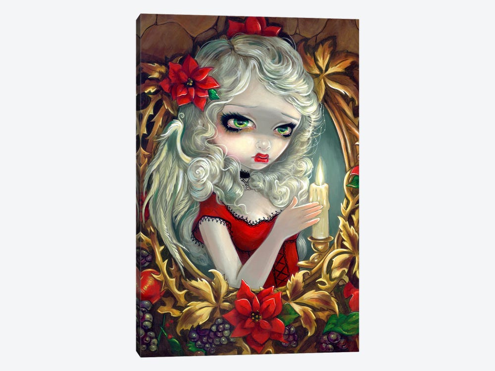 Christmas Candle by Jasmine Becket-Griffith 1-piece Art Print