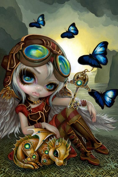 Keys: Clockwork Dragonling by Jasmine Becket-Griffith