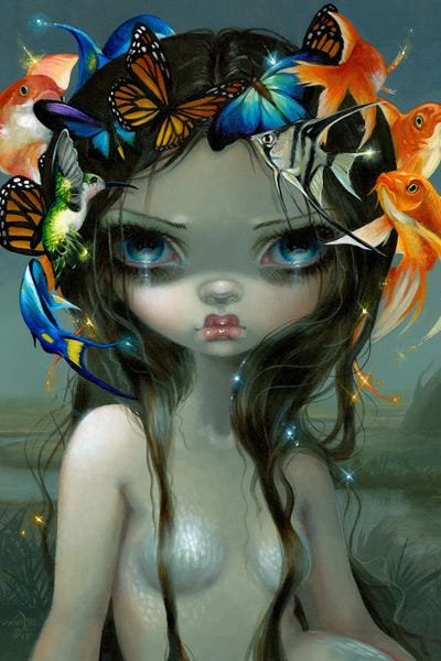 Crown Of Air And Water by Jasmine Becket-Griffith art print
