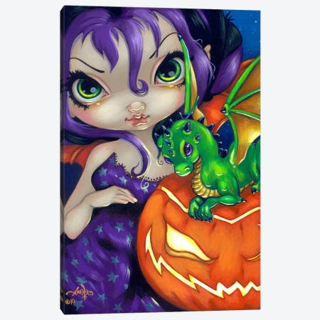 Darling Dragonling II Canvas Print #JGF47} by Jasmine Becket-Griffith Canvas Artwork