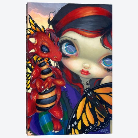 Darling Dragonling III Canvas Print #JGF48} by Jasmine Becket-Griffith Canvas Art Print