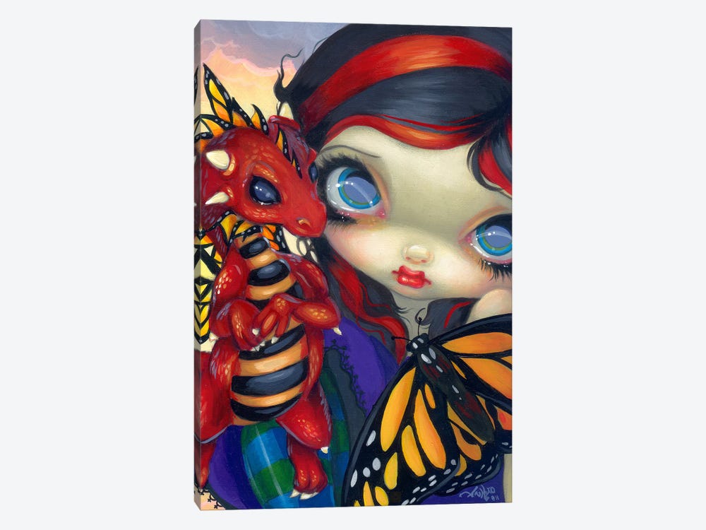 Darling Dragonling III by Jasmine Becket-Griffith 1-piece Canvas Print