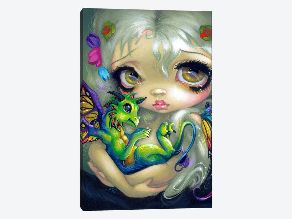 Darling Dragonling IV by Jasmine Becket-Griffith 1-piece Canvas Artwork