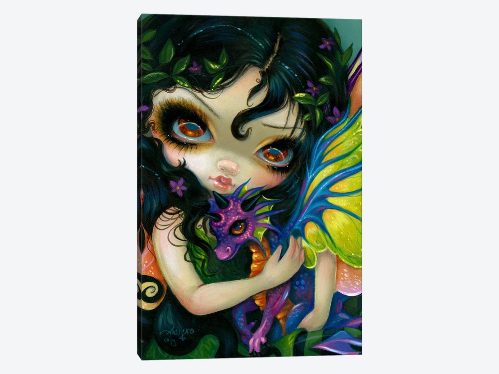 Darling Dragonling V by Jasmine Becket-Griffith 1-piece Canvas Art