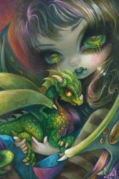 Dragons: Darling Dragonling VI by Jasmine Becket-Griffith