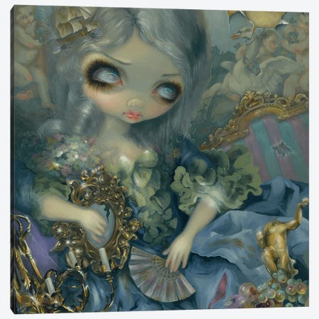 Delusions Of Grandeur Canvas Print #JGF53} by Jasmine Becket-Griffith Canvas Wall Art