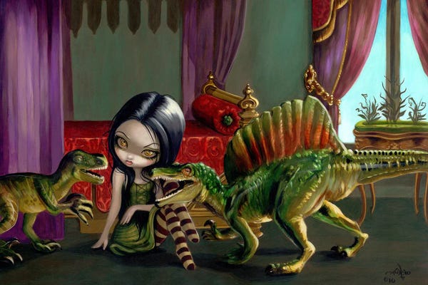 Prehistoric Animals: Dinosaur Friends II by Jasmine Becket-Griffith