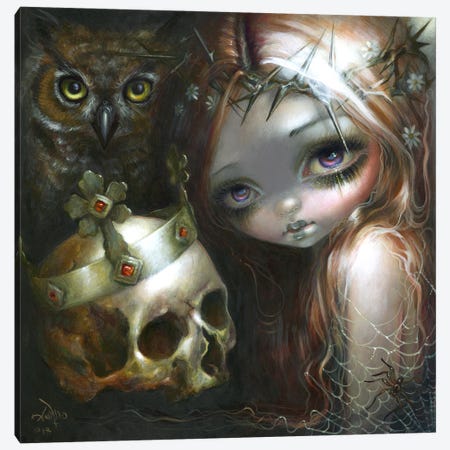 Empire Of Dirt Canvas Print #JGF63} by Jasmine Becket-Griffith Canvas Art Print