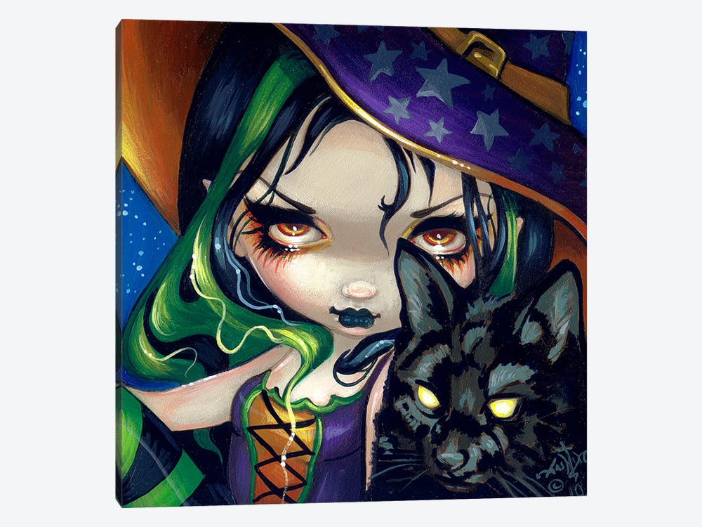 Faces Of Faery CXIV by Jasmine Becket-Griffith 1-piece Canvas Art Print