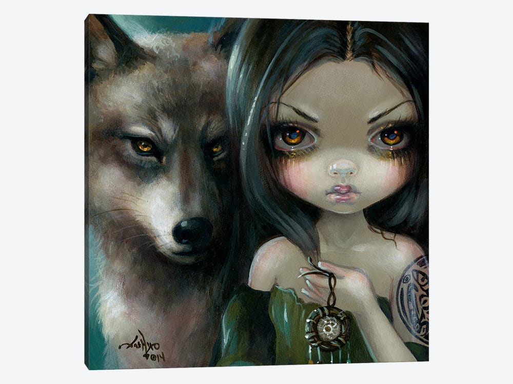 Faces Of Faery CCXXVI by Jasmine Becket-Griffith 1-piece Art Print