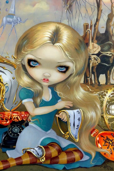 Fictional Characters: Alice In A Dali Dream by Jasmine Becket-Griffith