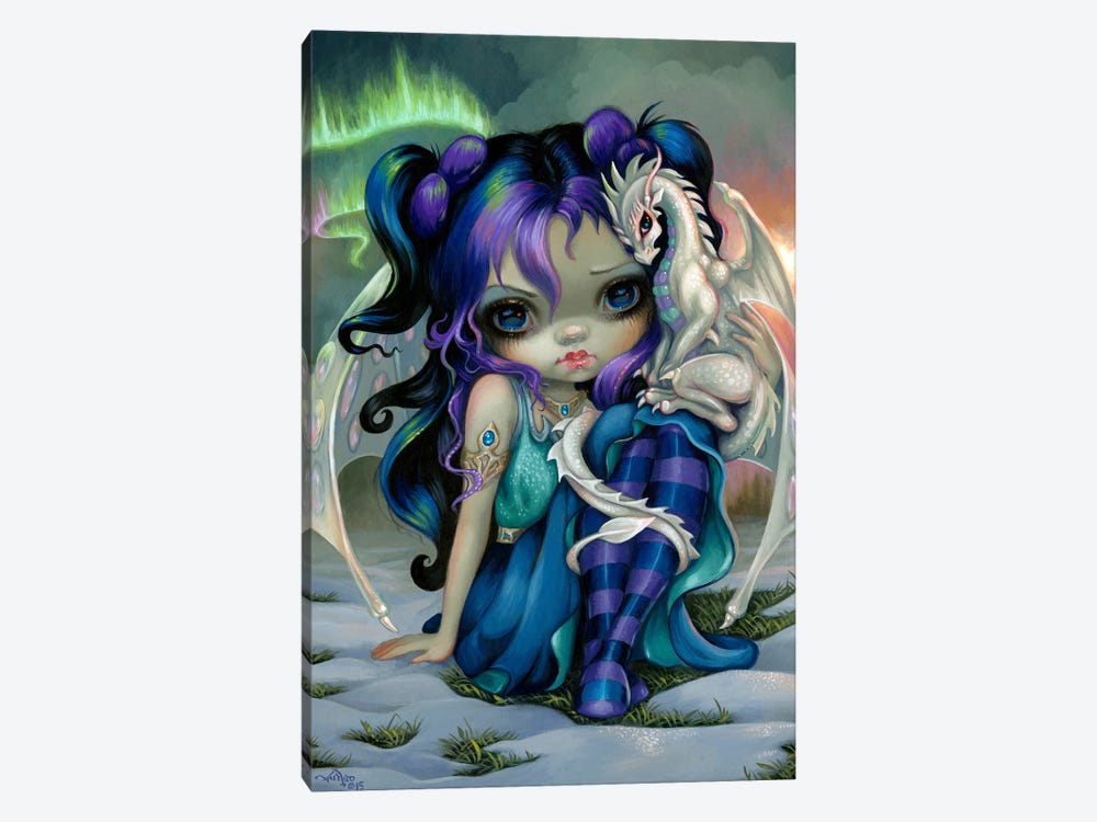 Frost Dragonling by Jasmine Becket-Griffith 1-piece Canvas Print