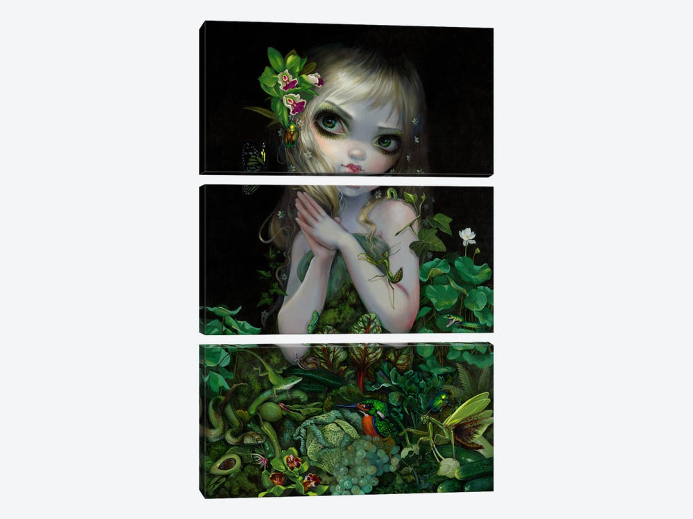 Green Goddess by Jasmine Becket-Griffith 3-piece Canvas Art