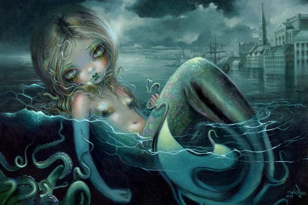 Mermaids: Innsmouth Mermaid by Jasmine Becket-Griffith