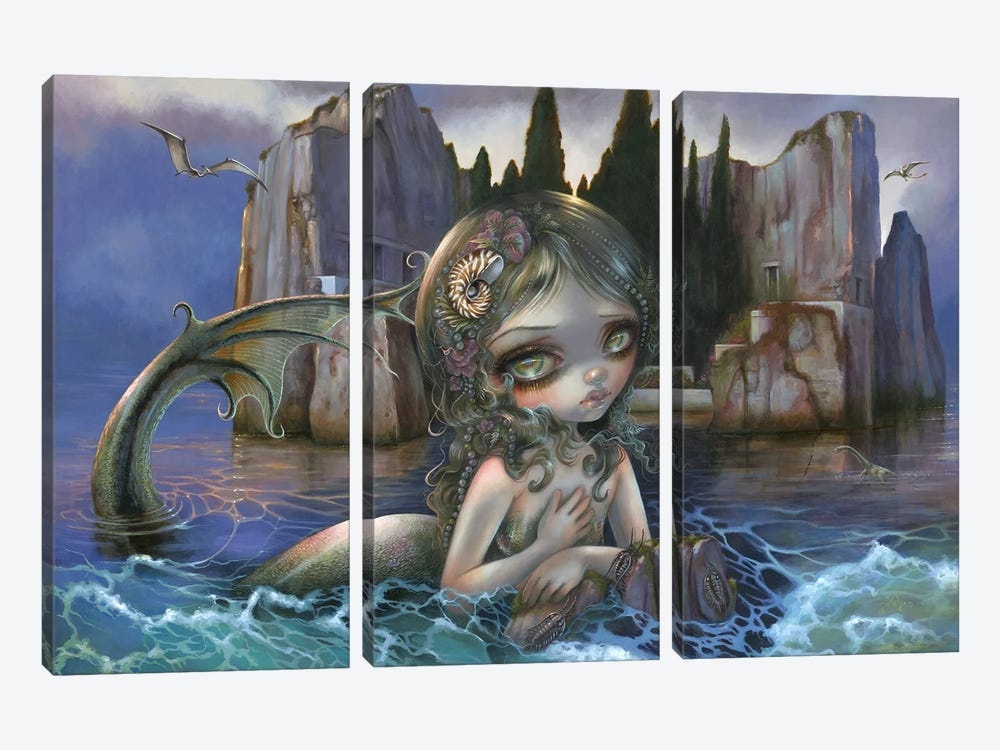 Isle Of The Dead by Jasmine Becket-Griffith 3-piece Art Print