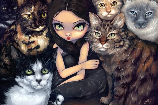 Pet Obsessed: Its All About The Cats by Jasmine Becket-Griffith