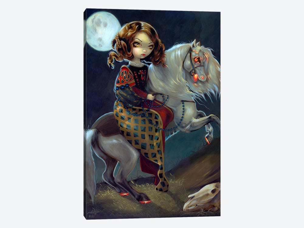 I Vampiri Notte A Cavalla by Jasmine Becket-Griffith 1-piece Canvas Print