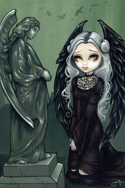Goth Art: Angels Of Highgate by Jasmine Becket-Griffith