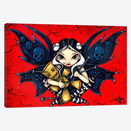 Fairy Voodoo Canvas Print #JGF89} by Jasmine Becket-Griffith Canvas Print