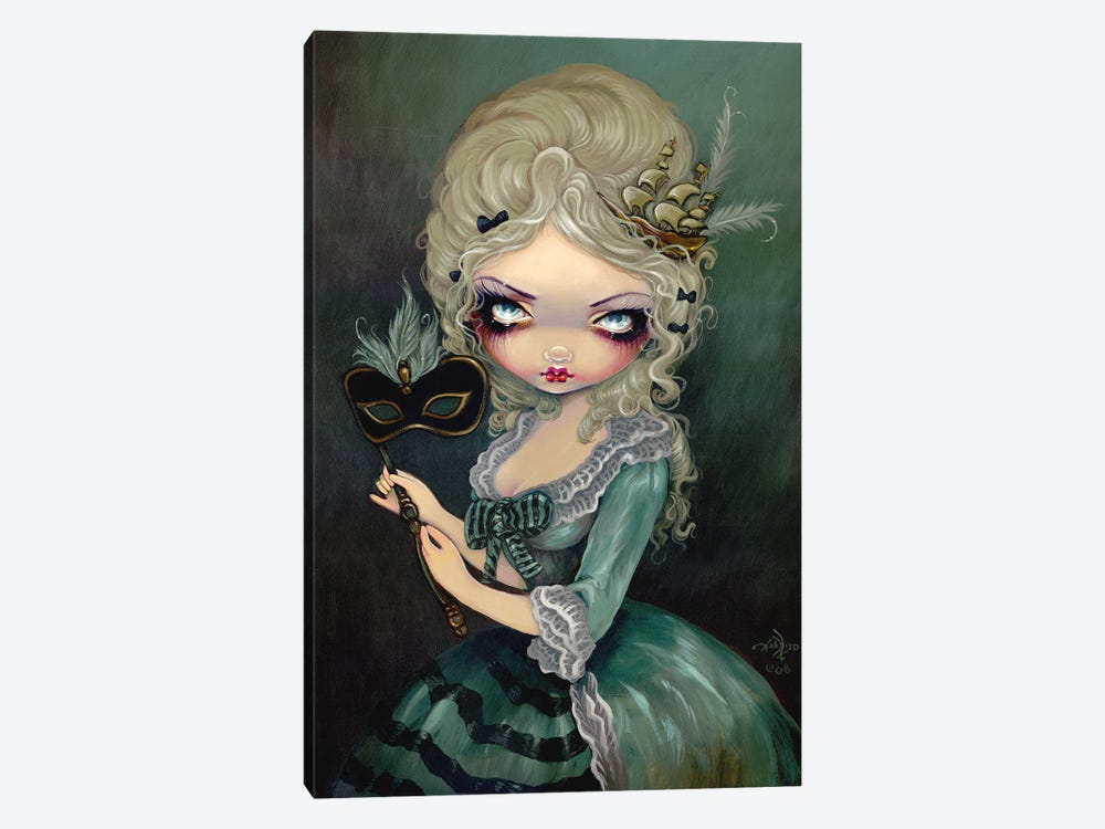 Marie Masquerade by Jasmine Becket-Griffith 1-piece Canvas Wall Art