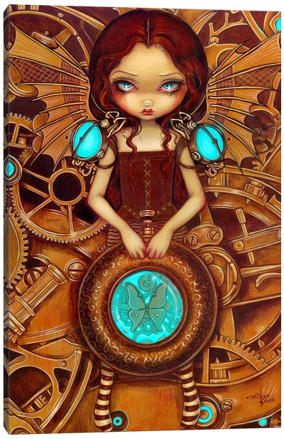 Mechanical Angel I Canvas Art Print - Jasmine Becket-Griffith