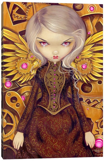 Mechanical Angel II Canvas Art Print - Jasmine Becket-Griffith