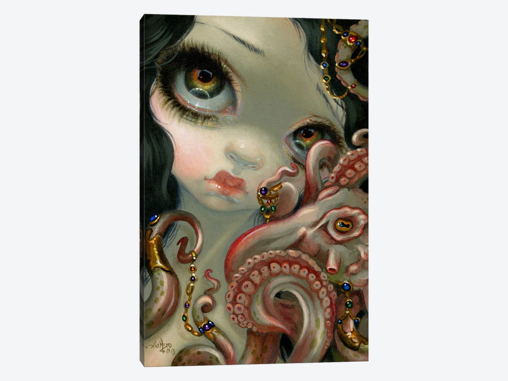 Jeweled Octopus by Jasmine Becket-Griffith 1-piece Canvas Art