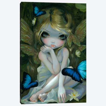 Lily Canvas Print #JGF98} by Jasmine Becket-Griffith Canvas Wall Art