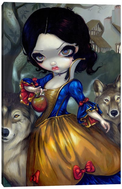 Loup Garou Blanche Neige Canvas Art Print - Snow White and the Seven Dwarfs